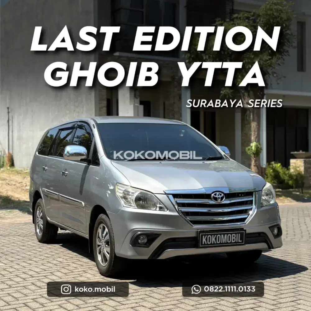 TOYOTA INNOVA 2.5 G AT 2014