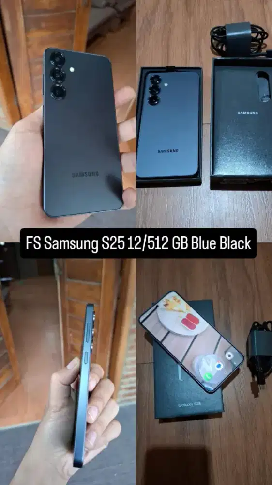 Samsung S25 12/512GB Blueblack