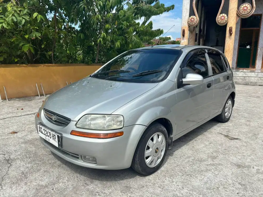Chevrolet Aveo 1.5 2004 Plat AG mujiono mobil bekas sekoto kediri