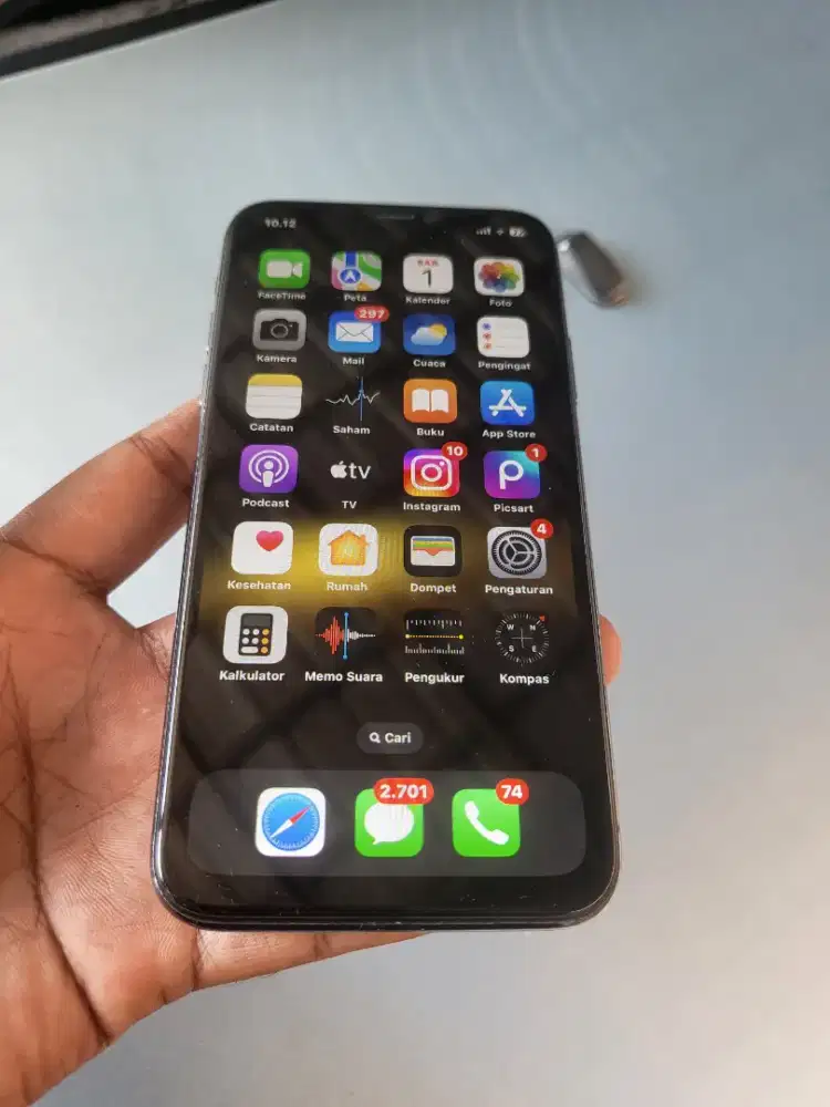 BU JUAL CEPAT IPHONE X 256 FULLSET PERMANEN