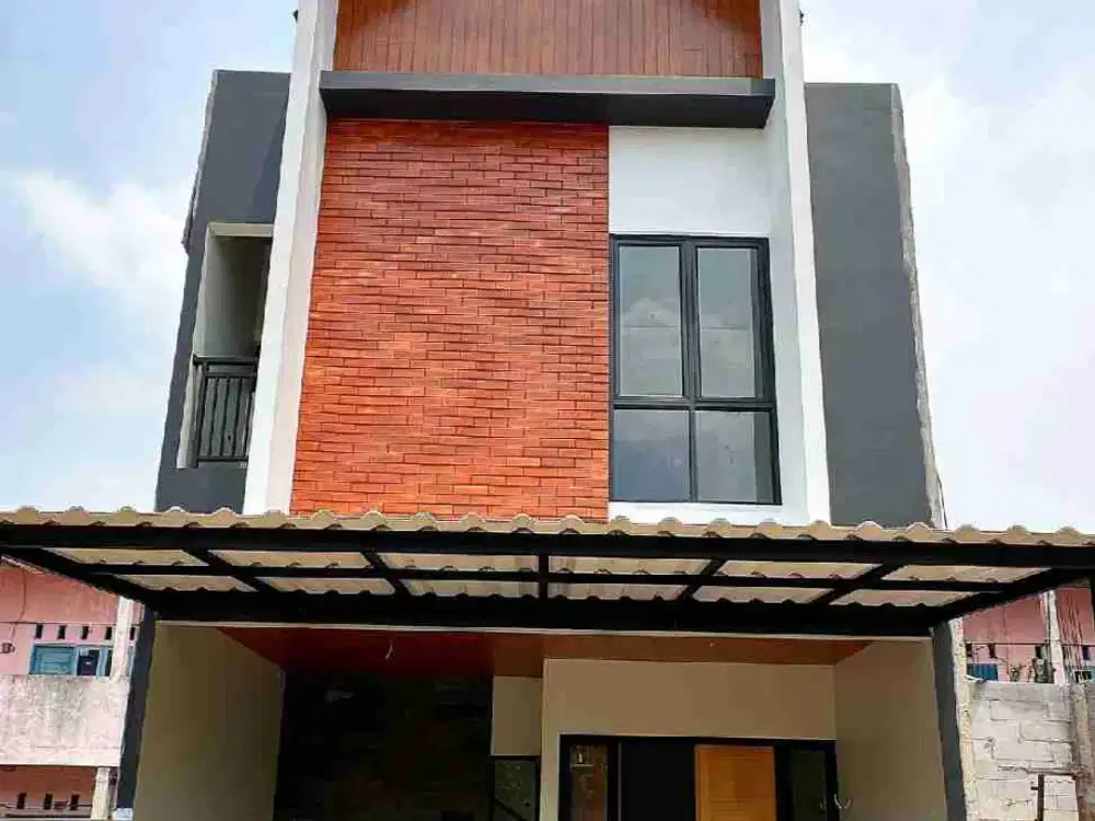Rumah Cluster  Baru Di Bambu Apus Cipayung ( Akses 2 Mobil)  Dekat Tol Bisa KPR Jakarta Timur