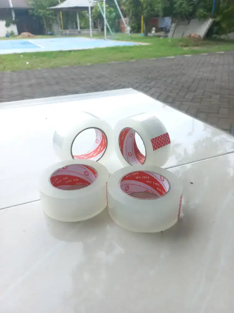 Lakban Bening 200 yard 45 Mikron murah