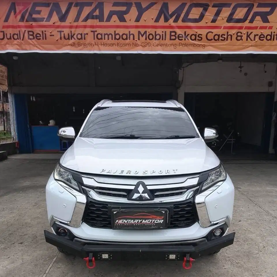 Pajero Sport Dakar Putih Automatic Diesel Turbo Tahun 2018 Termurah