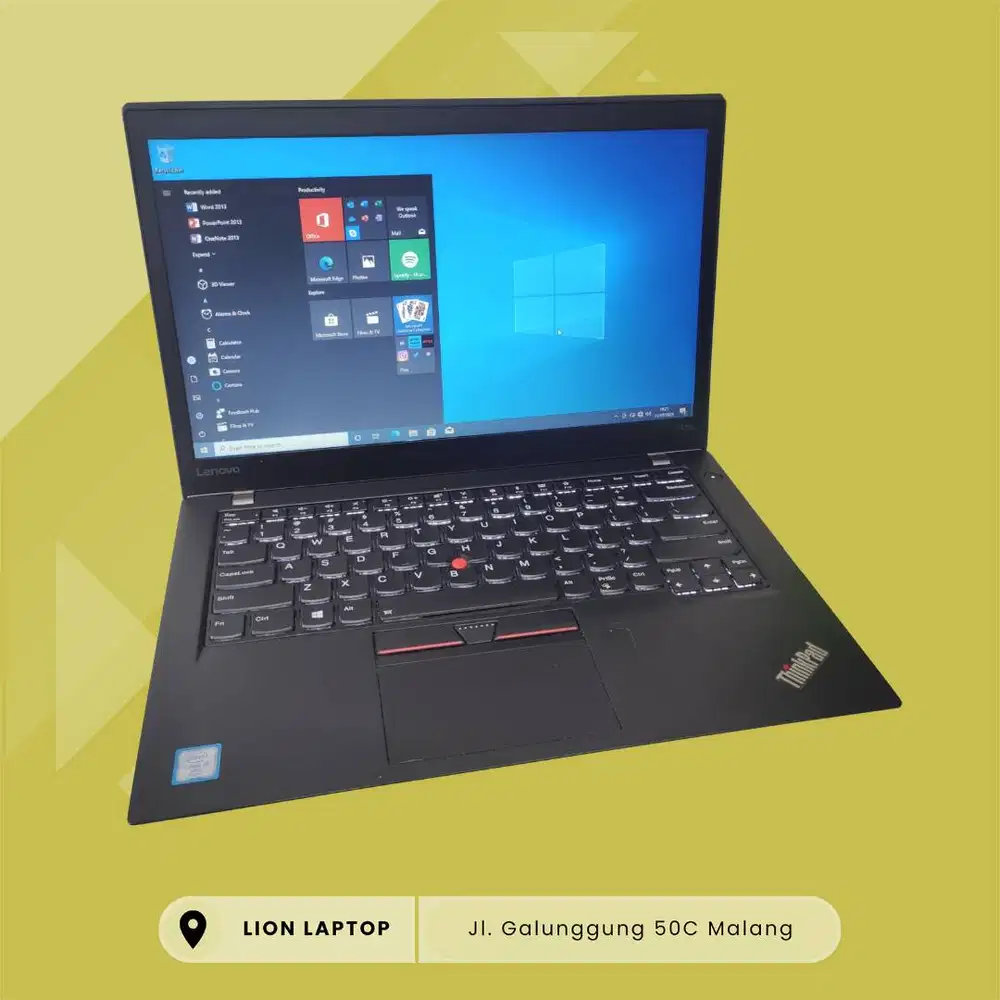 RAM 8GB SSD 256GB Core i7 SLIM Lenovo Thinkpad T470s [01|11]