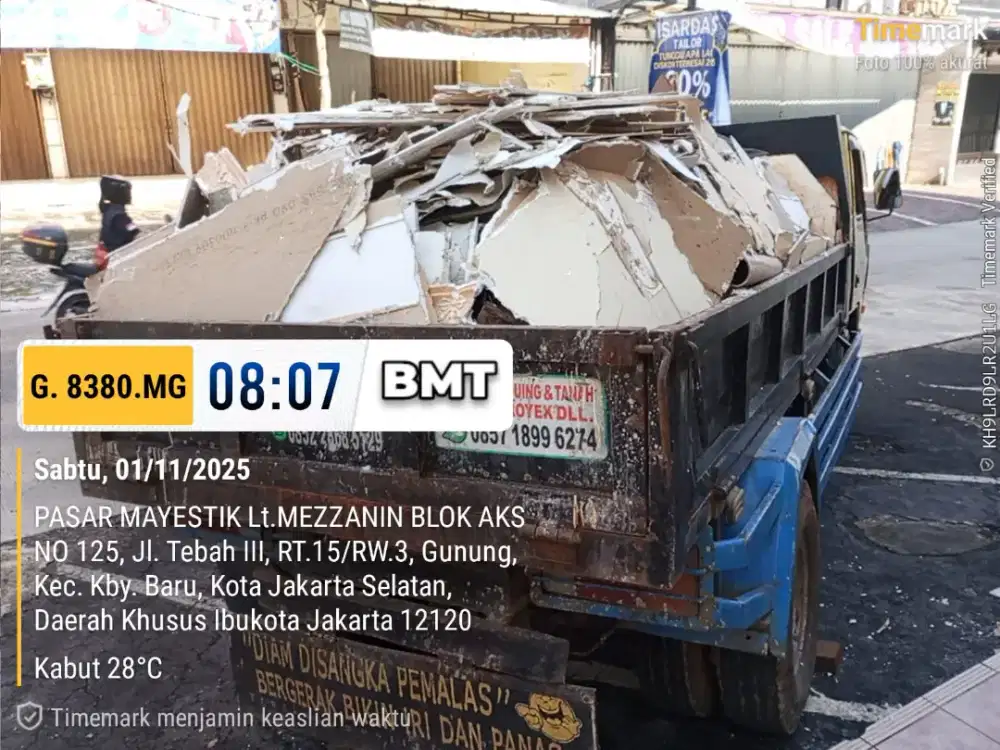 Jasa angkut puing proyek