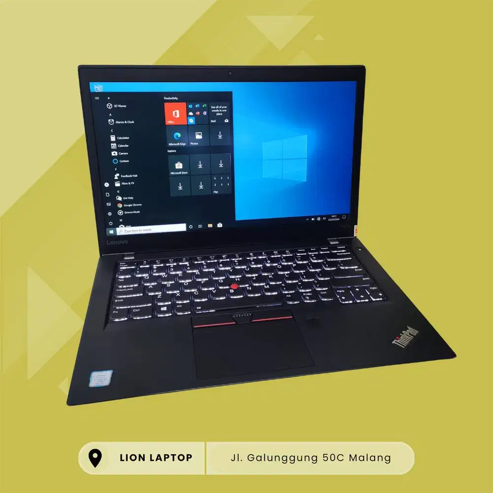 Core i5 Gen 7 RAM 8GB SLIM TOUCHSCREEN Lenovo Thinkpad T470s [01|11]