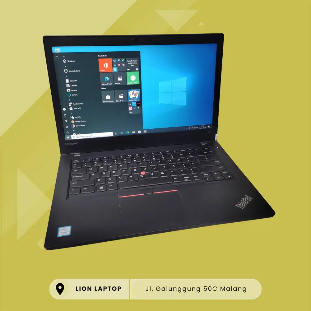 Core i7 RAM 8GB SSD 256GB Lenovo Thinkpad T470 [01|11]