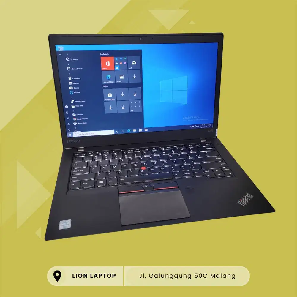 RAM 8GB SSD 256GB Core i5 Slim Lenovo Thinkpad T460s [01|11]