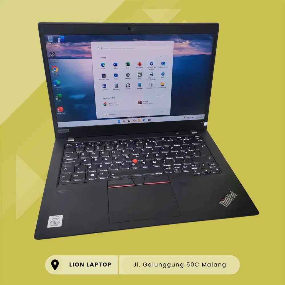 Core i5 Gen 10 slim mulus RAM 8GB SSD 256 Lenovo Thinkpad X13 [01|11]