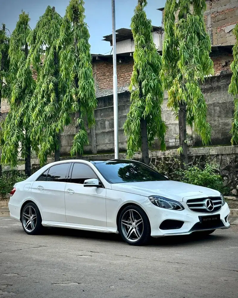 Mercedes Benz E400 AMG Putih 2014 Tdp Murmer Ori Menarik Bu Antik Baru