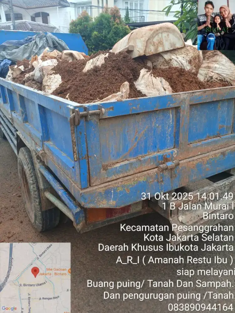 Jasa angkut puing dan sampah