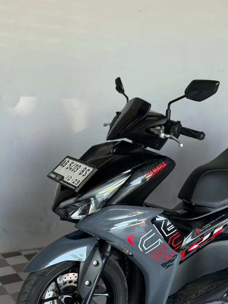 Yamaha aerox 2024 ab km rendah