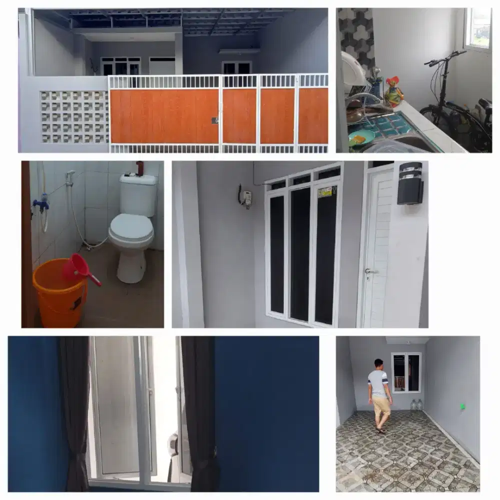 Jual murah rumah baru 1 tahun