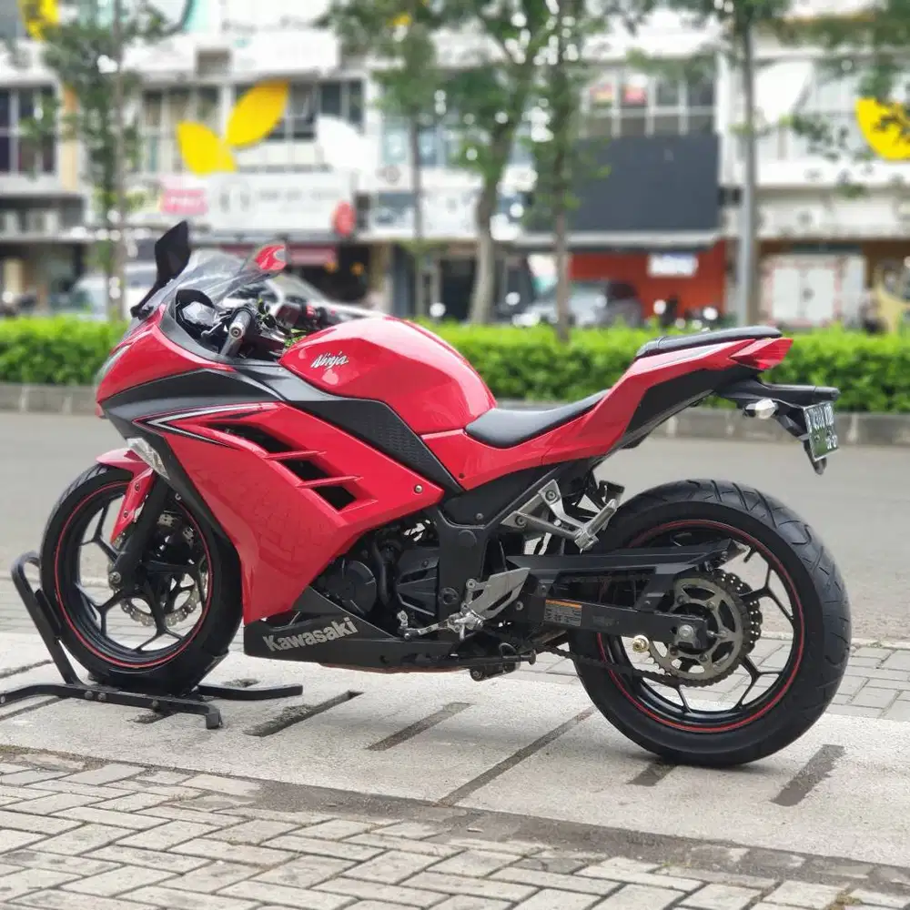 KAWASAKI NINJA 250 FI MERAH 2016 KM LOW PAJAK PANJANG SUPER MULUS