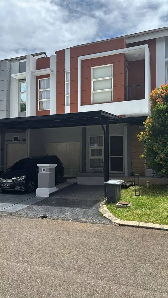 Rumah di Cluster Dalton Summarecon Serpong Depan Scientia
