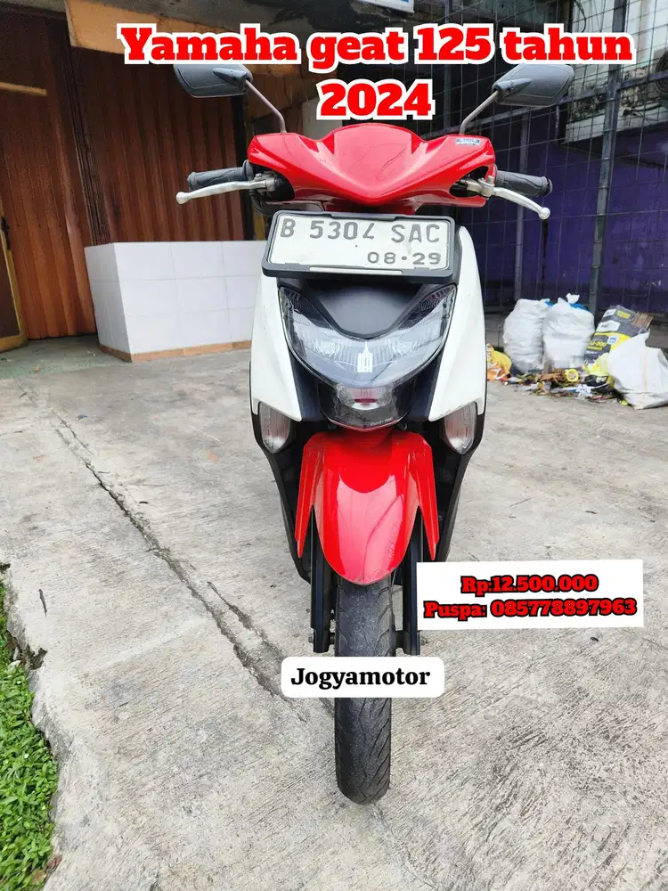 Yamaha gear 125 tahun 2024  cash credit