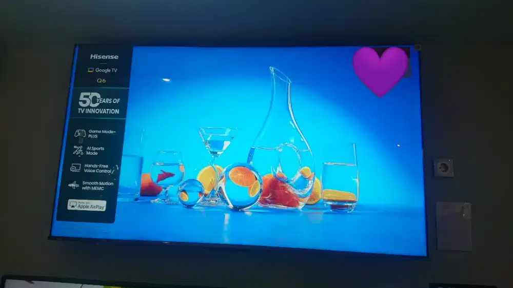 HISENSE 75Q6N GOOGLE TV