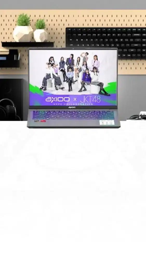 Laptop Axioo Hype 5 AMD X6 Ryzen 5 6600H • Bisa Kredit Tanpa DP