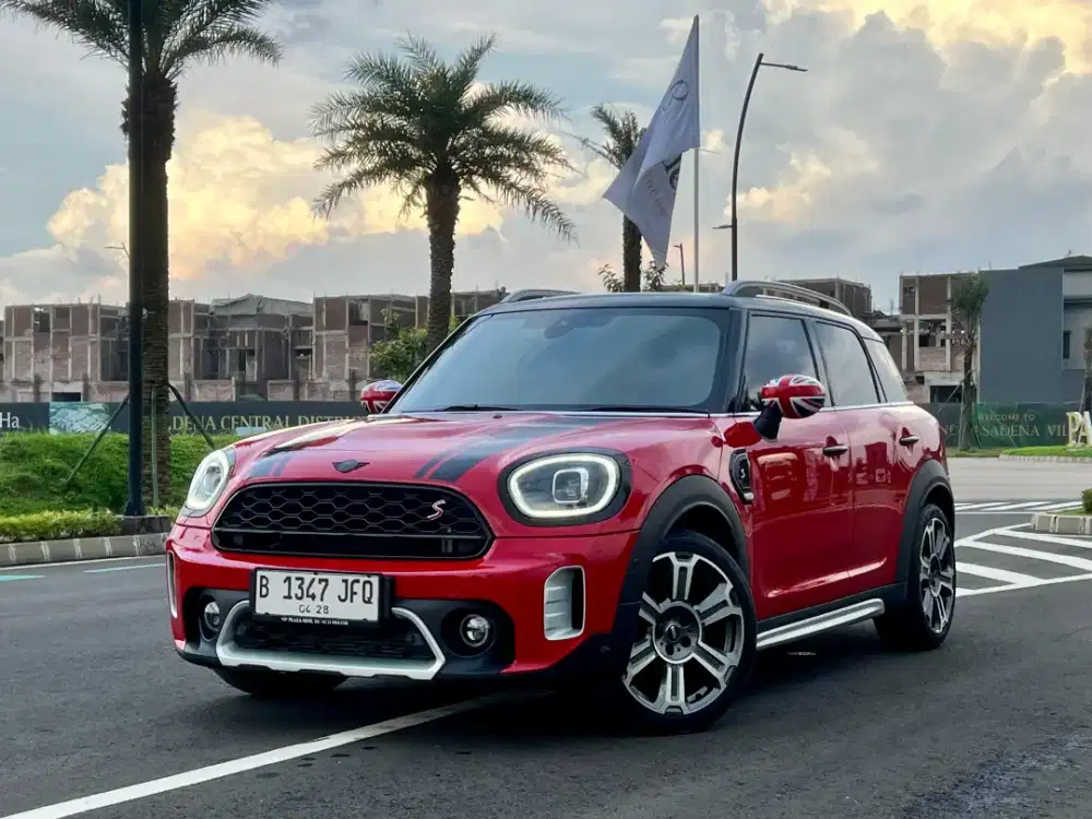 COOPER COUNTRYMAN S LIKE NEW 8RIBU KM 2022 MERAH