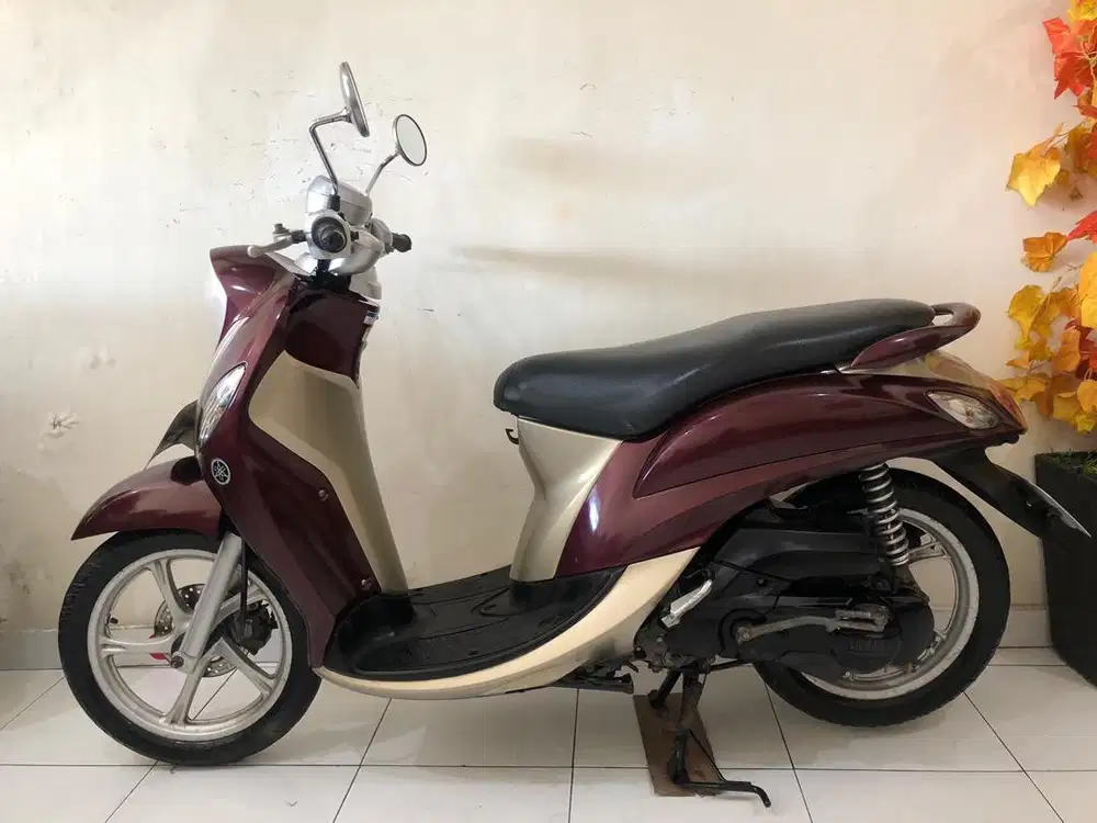 Yamaha Fino Th.2014 ungu!!
