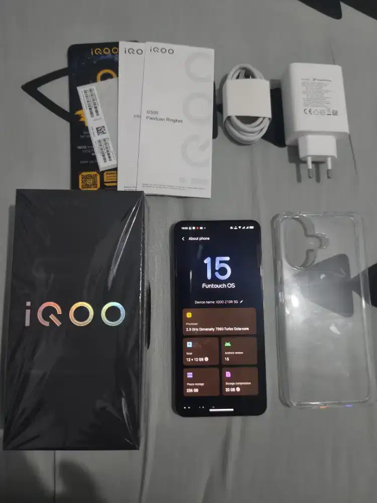 Jual Vivo Iqoo Z10R Internal 256GB Ram 12GB Like New Fullset