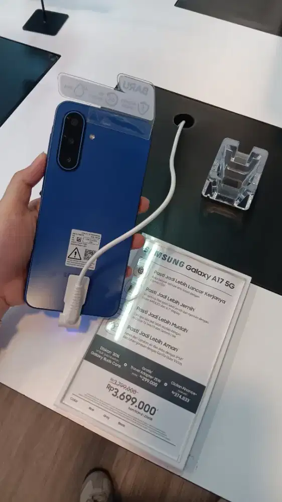 PROMK CICILAN A17 5G 8 256GB BUNGA 0% TANPA KARTU KREDIT