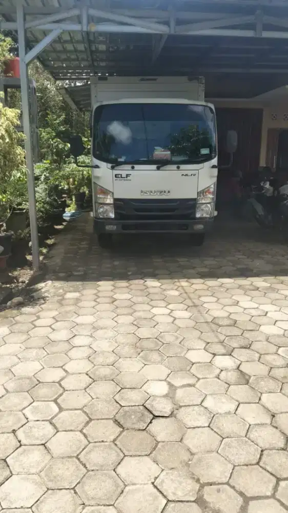 ISUZU ELF NLR T 85 BOX ALUMUNIUM