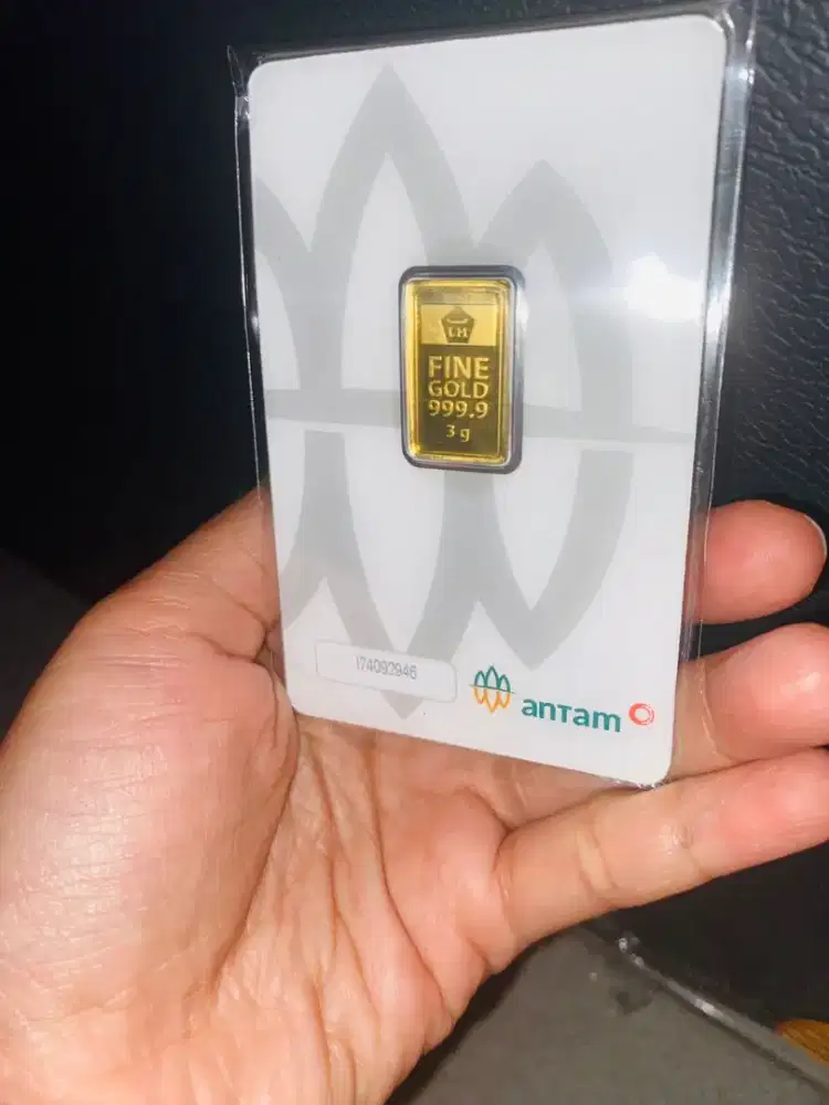 antam LM 3gr Tahun 2025 Jual cepat