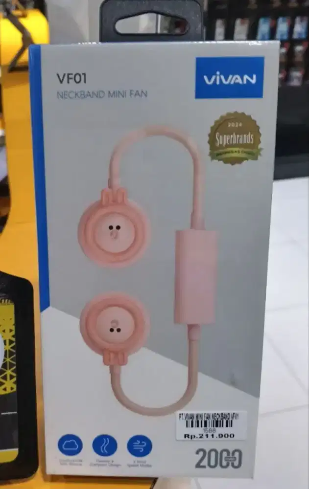 MINI FAN NECKBAND VF01 ATLANTIS DAHSYAT