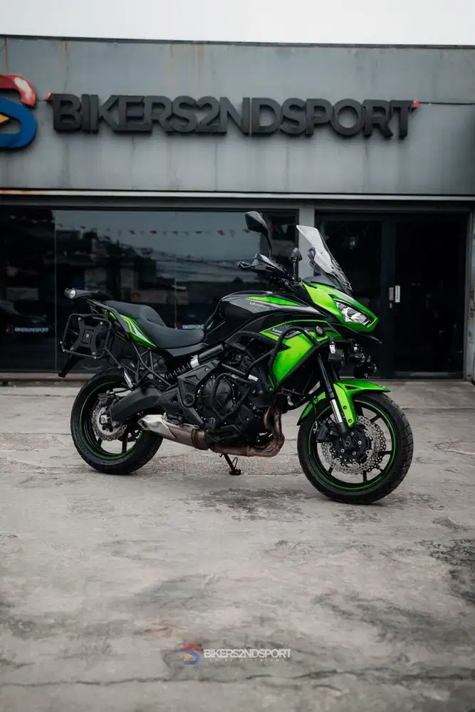 KAWASAKI VERSYS 650 FACELIFT GREEN 2021