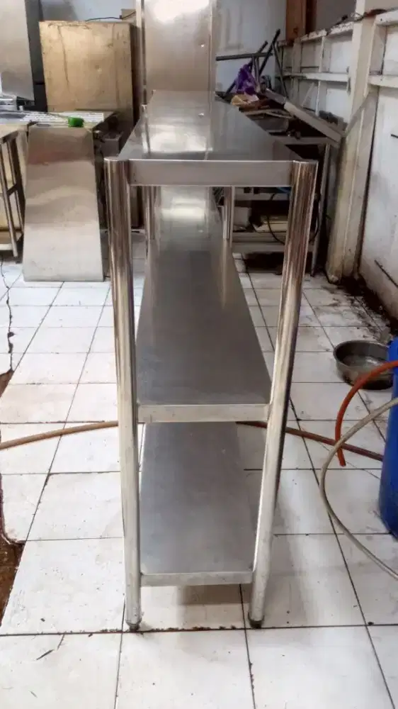 Rak stainless 3 panjang