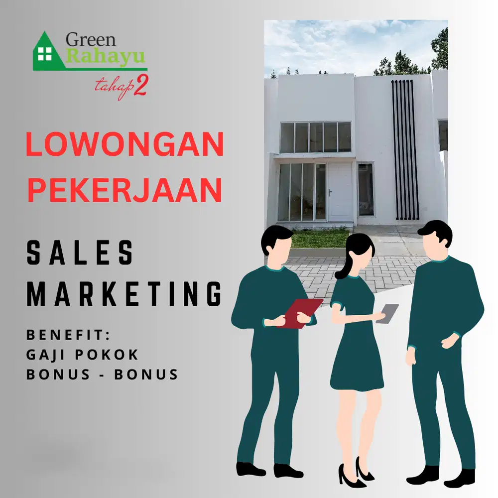 LOKER SALES MARKETING PERUMAHAN