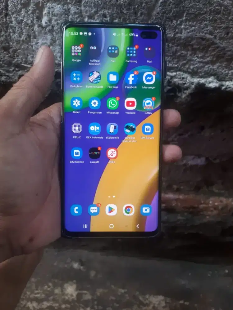 Samsjng S10 plus Sein tt bt