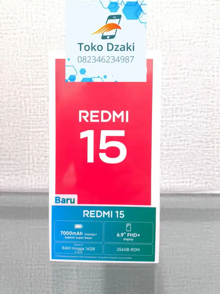 Redmi 15 8/256 Garansi Resmi Xiaomi Baru Dan Segel
