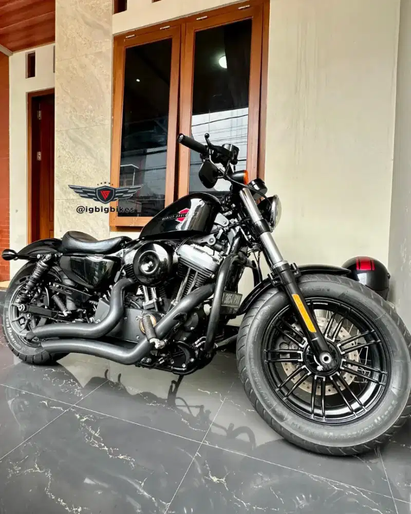 Harley Sportster 48 Hitam 2019