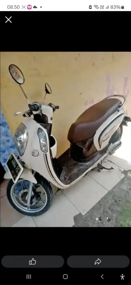 Jual honda scoopy 2015