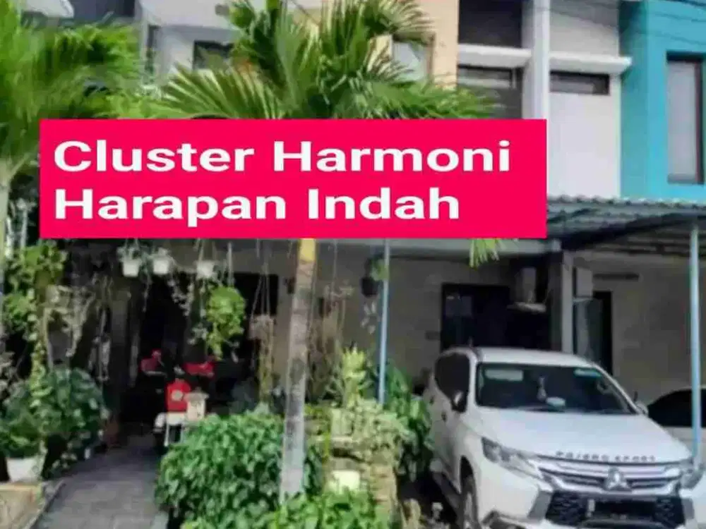 rumah minimalis fress apik murah tingkat siap huni di cluster harmoni harapan indah