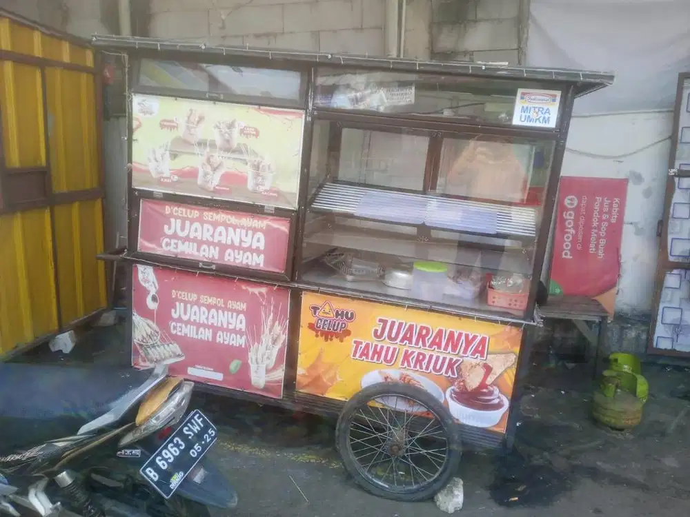 Gerobak Usaha Gorengan