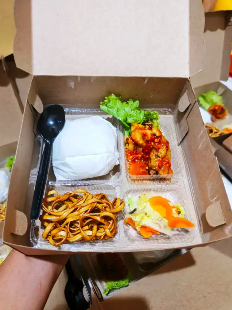 Nasi kotak free ongkir