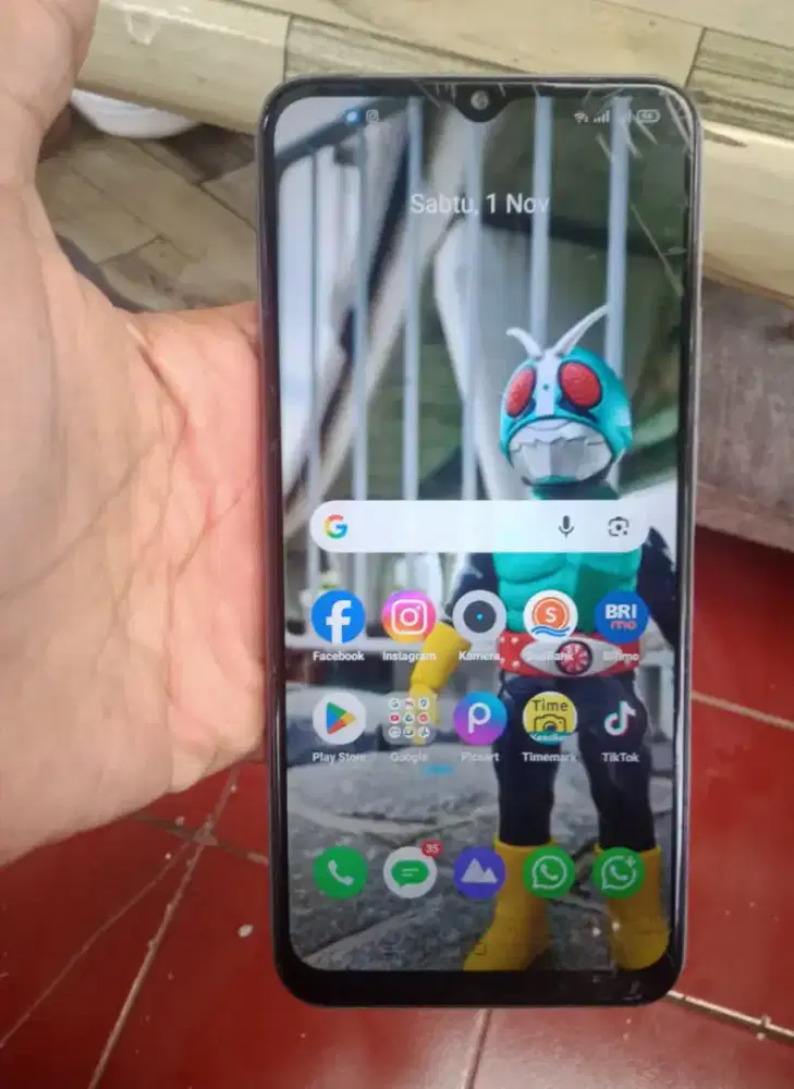Realme c15 batangan ram 4/64