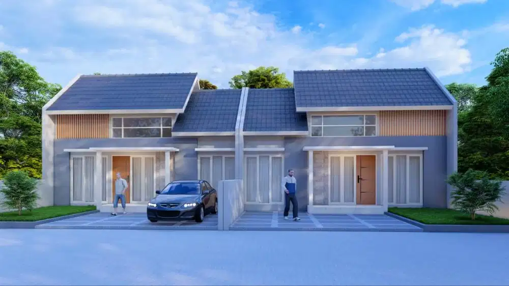 RUMAH MODERN 400 JT_AN DEKAT PASAR GODEAN SHM LENGKAP