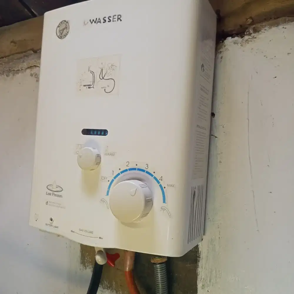 Water heater gas bekas
