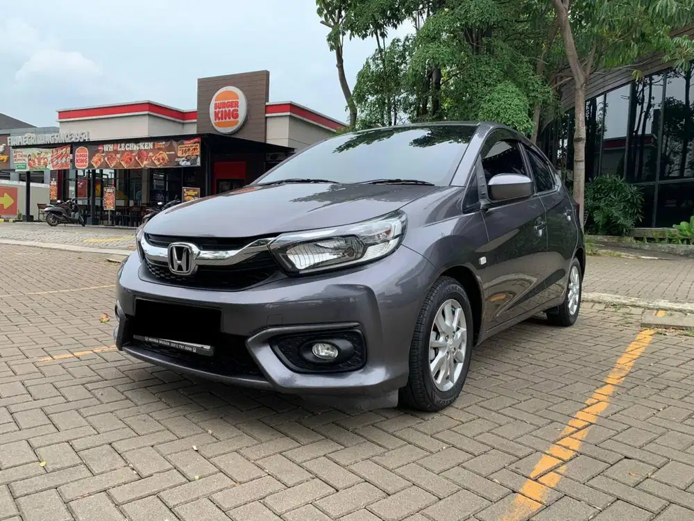 [ TERAWAT ] HONDA NEW BRIO 1.2 E CVT AT MATIC 2019 ABU-ABU