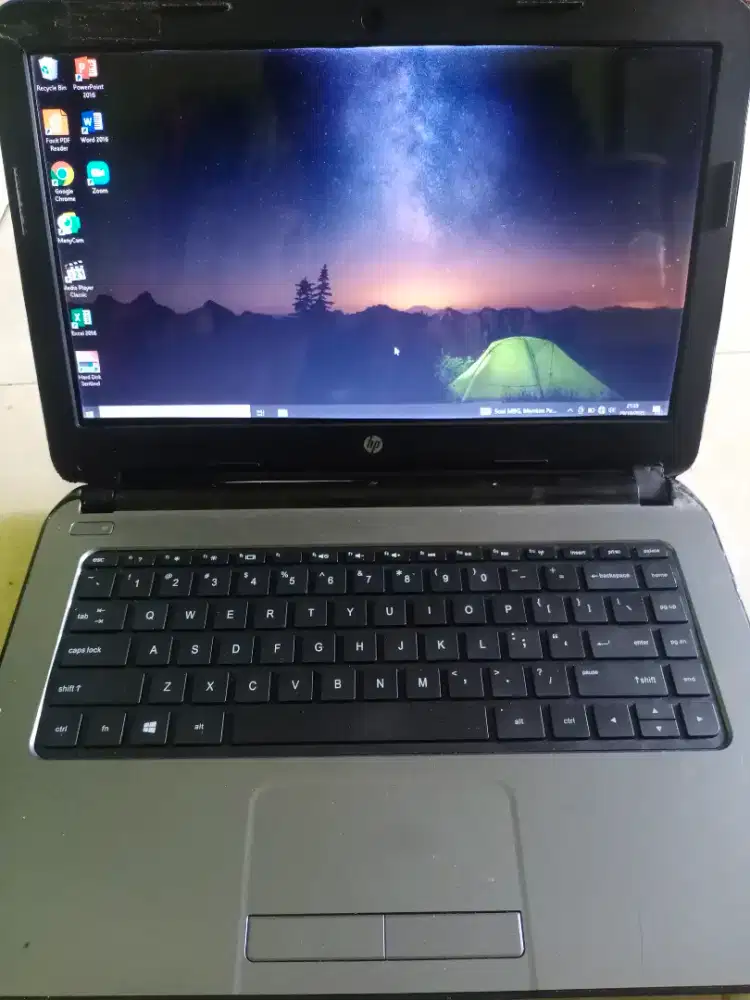 Siap Office! Laptop HP semi slim setara core i3 gen 4 - Ram 8Gb