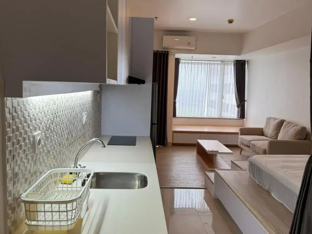 Disewakan Apartemen Orange County Lippo Cikarang Type 1BR Premium, Full Furnish
