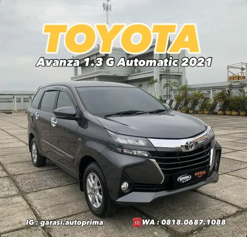 Toyota Avanza 1.3 G AT 2021 KM40rb