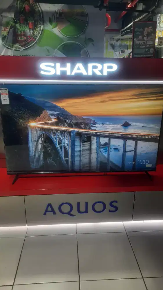 SHARP SMART GOOGLE LED TV 4K 65 INC 4T-C65FJ1X