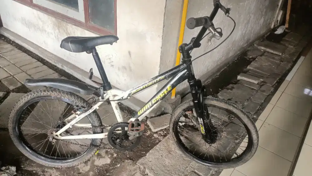 Sepeda BMX uk20 wimcyele rem ban tebal semua siap pakai