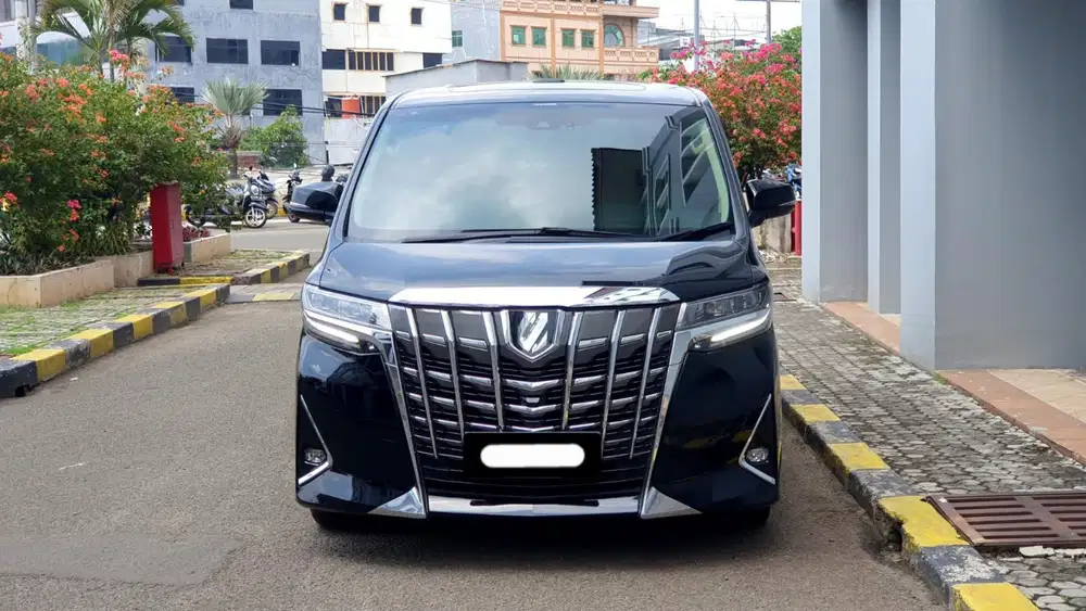 Toyota alphard g atpm tss 2021 hitam sunroof pilotseat