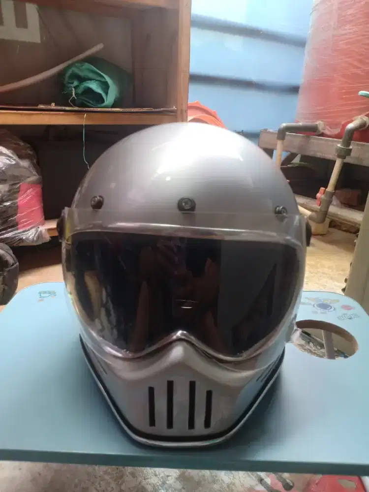 Helm Cakil shimpson M30 retro clasic